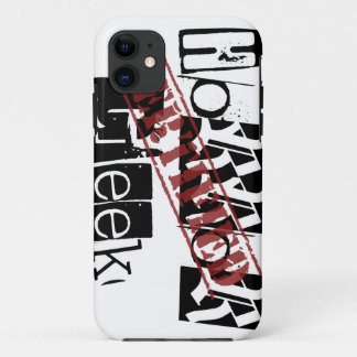 Coque iphone certifié de geek d'horreur