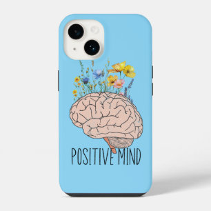Coque Pour iPhone 14 Cerveau Botanique Esprit Positif   Étui de motivat
