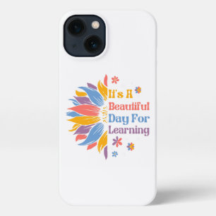 Etui iPhone 13 C'est une belle journée pour apprendre
