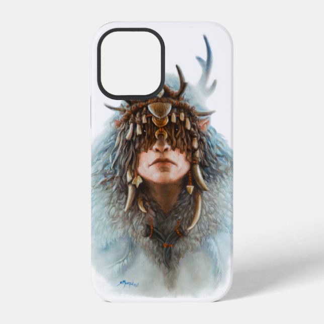 Coque iPhone Chamane elfe (Verso)