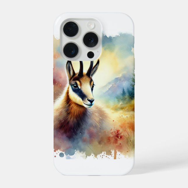 Coque iPhone Chamois in the Light of Nature 180924AREF105 - Wat (Verso)