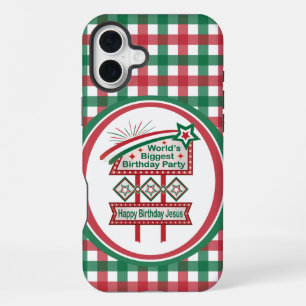 Coque iPhone 16 Plus Chapiteau de la Plus Grande Fête d'Anniversaire au