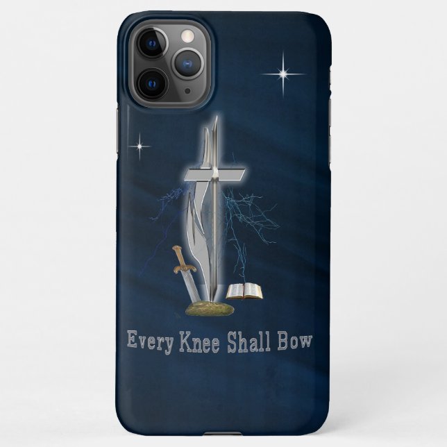 Coque iPhone Chaque genou doit s'incliner (Dos)