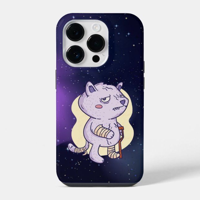 COQUE iPhone CHAT BLESSÉ (Verso)