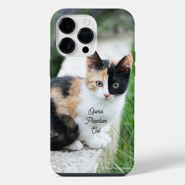 Coque iPhone Chat Fantôme de l'Opéra (Verso)