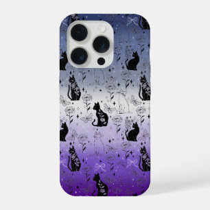 Chat noir Pride Bouton Lesbienne - Mystical Witchy