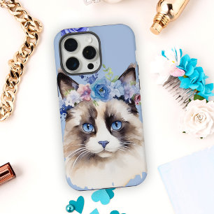 Chat Persan Fleur Bleue