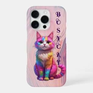 Coque iPhone 16 Pro chatte
