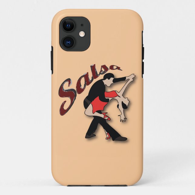 Coque iphone chaud de danse de Salsa (Dos)
