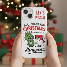 Cheeky Personalized Holiday Phone Case-Make 6•7