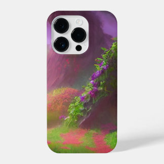 Coque Pour iPhone 14 Plus Chemin forestier enchanté avec arcade recouverte d