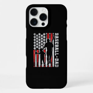 Coque iPhone 16 Pro Max Chemise de baseball pour papa homme Entraîneur de