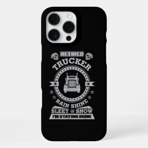 Coque iPhone 16 Pro Max Chemises de camionneur à la retraite Vêtements drô