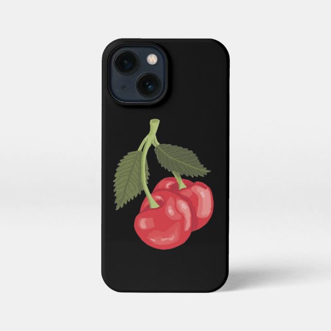 Coque iPhone Cherries (Verso)