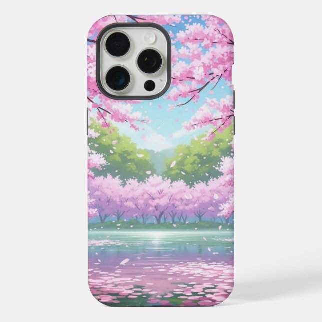 Coque iPhone Cherry Blossom iPhone 15 Pro Max Coques (Verso)