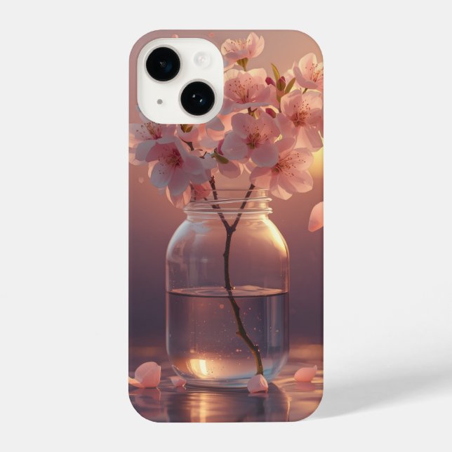 Coque iPhone Cherry Blossom Serenity – Elegant Sakura Branch i (Verso)