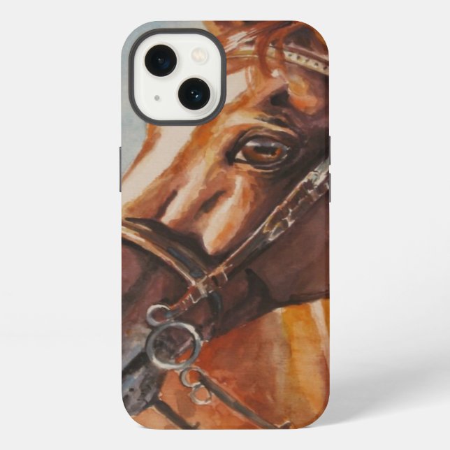 Coque iPhone Cheval 2 (Verso)