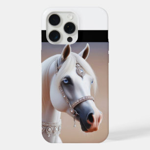 Cheval arabe blanc
