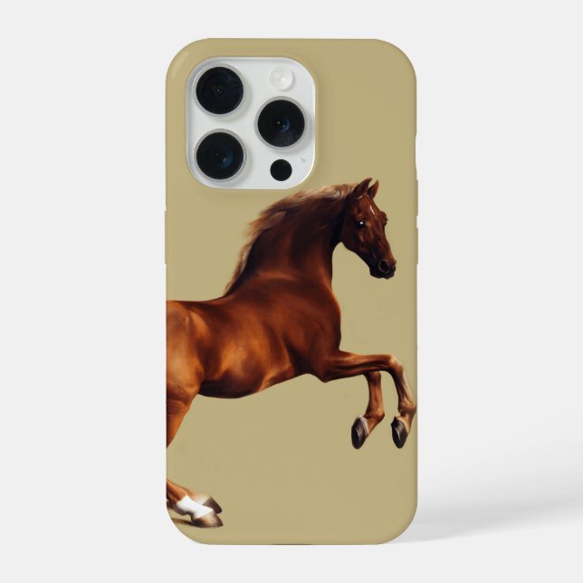 Coque iPhone Cheval Whistlejacket par George Stubbs (Verso)