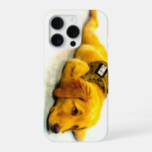 COQUE iPhone 16 PRO CHIEN DU SERVICE MILITAIRE AMÉRICAIN