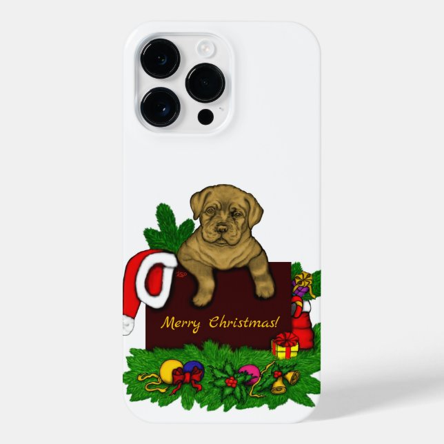 Coque iPhone Chiffre XMas (Verso)