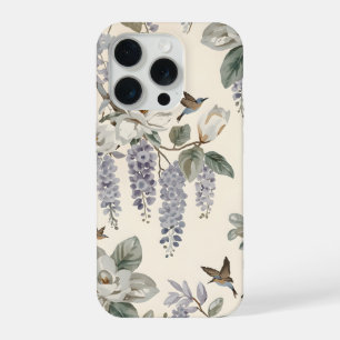Chinoiserie Élégante Fleurs et Oiseaux