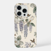 Chinoiserie Florale Élégante & Oiseaux