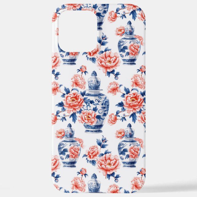Coque iPhone Chinoisérie grandmillénariste Jarre au gingembre P (Verso)
