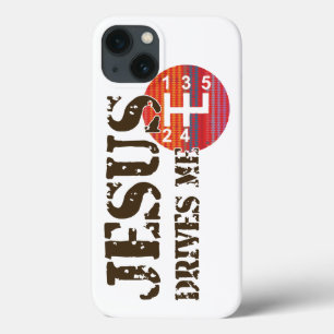 Coque iphone chrétien : Jésus me conduit
