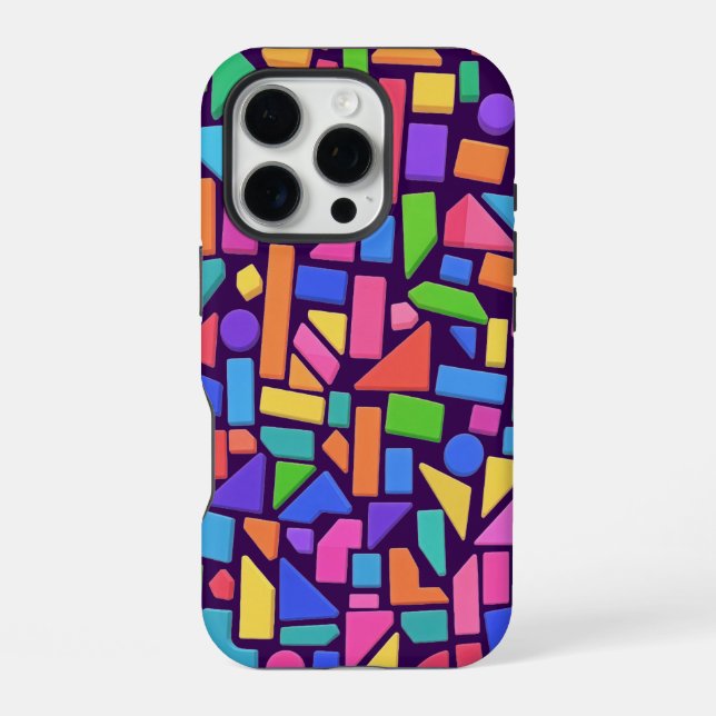 Coque iPhone Chromatic Geometry (Verso)