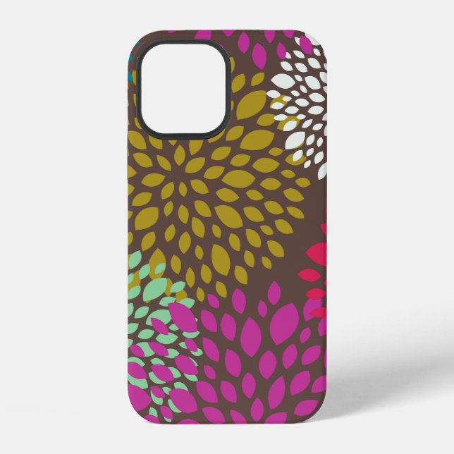 Coque iPhone Chrysanthème Splash (Verso)