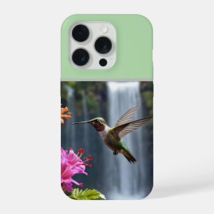 "Chuchotements de la nature : colibri, cascade, 