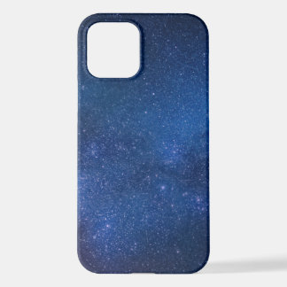 Coque iPhone 12 Ciel étoilé bleu | Zazzle_Growshop.