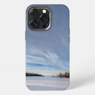 Etui iPhone 13 Pro Ciel hivernal enneigé