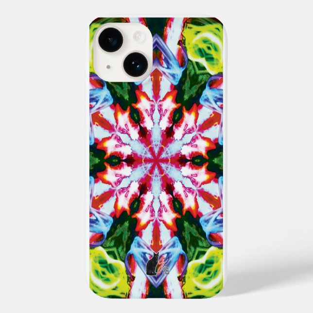 Coque iphone Cilantro Kaleidoscope (Verso)