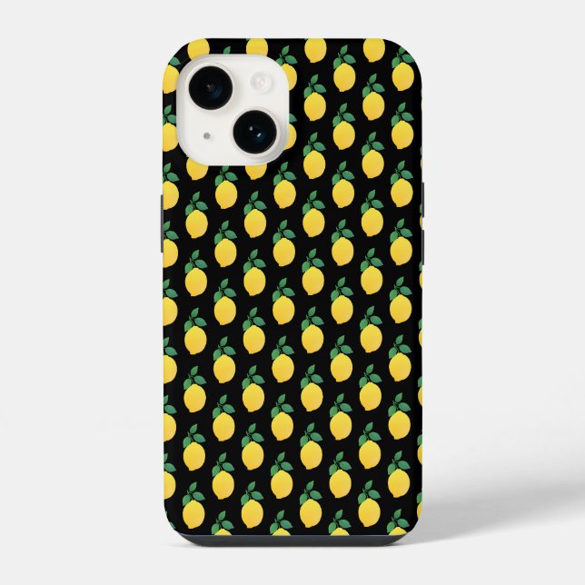 Coque iPhone Citron simple (Verso)