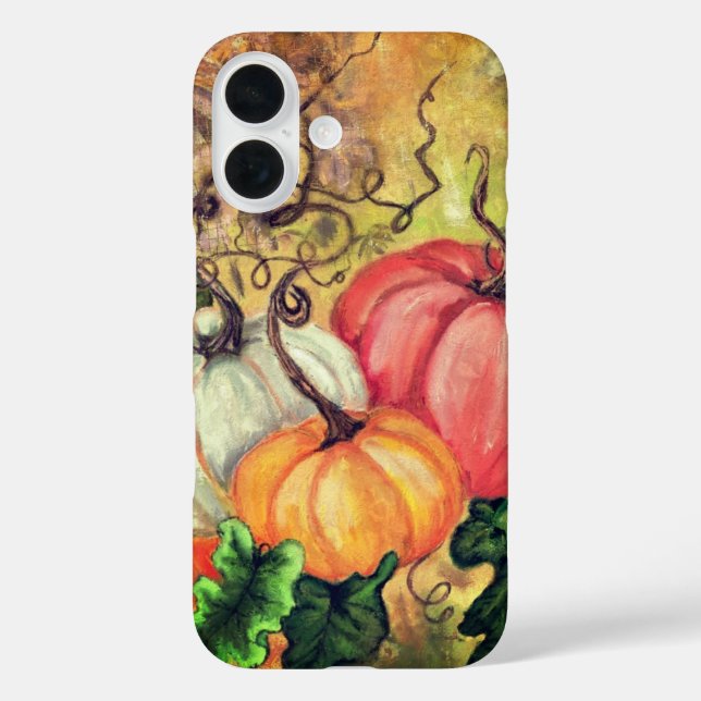coque iphone citrouille (Verso)