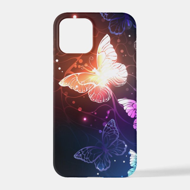 Coque iPhone Clowing Night Butterflies (Verso)