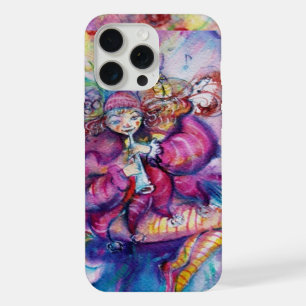 CLOWN ROSE MUSICAL AVEC HIBOU