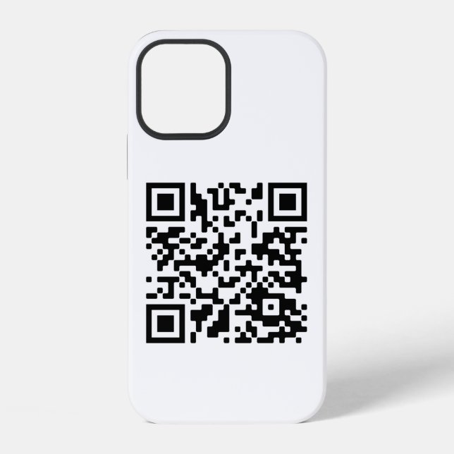 Coque iPhone Code QR (Verso)
