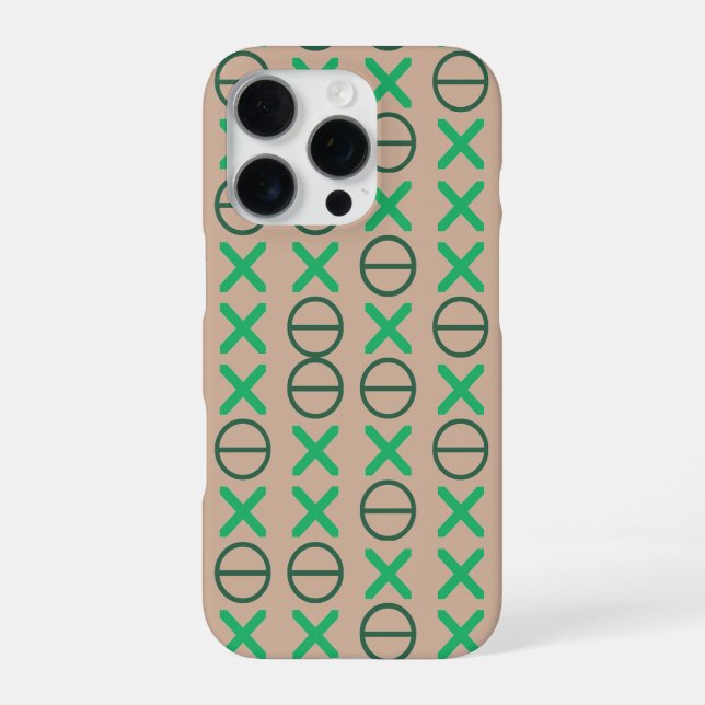 Coque iPhone CODE vert neutre (Verso)