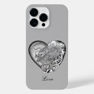 Coque Pour Pour iPhone 14 Pro Max Cœur de dragon