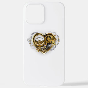 Coque iPhone 12 Pro Max Coeur vapeur avec un manomètre