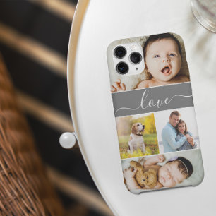 Collage de photos de famille personnalisé avec écr