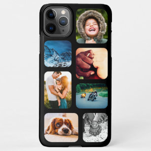 Coque iPhone 11Pro Max Collage photo iPhone11 Pro Max 7 arrondi