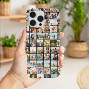 Coque iPhone 16 Pro Max Collage photo Simple Moderne