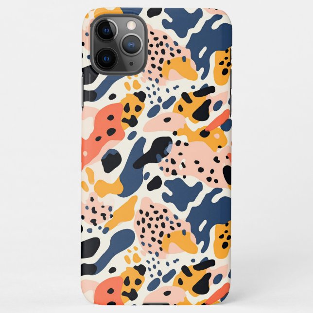 Coque iPhone Colorful Animal Print 03 (Dos)