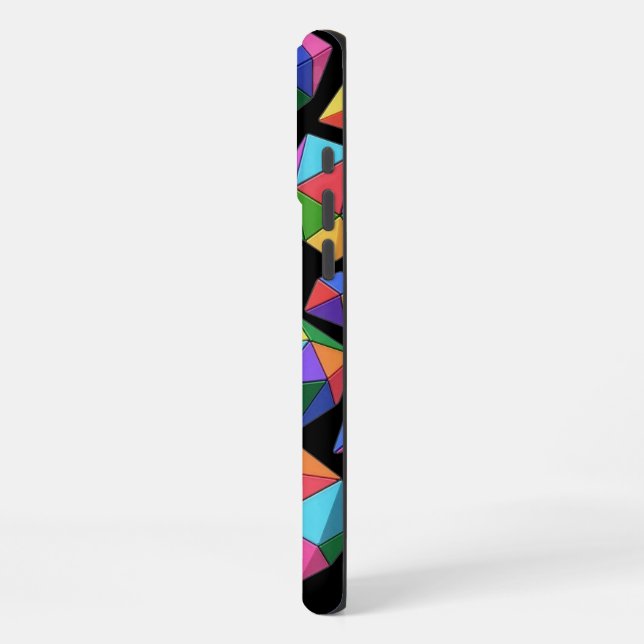 Coque iPhone Colorful Cubes (Côté gauche)