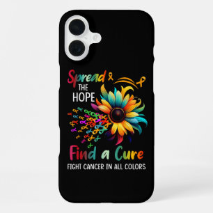 Coque iPhone 16 Plus Combattre le cancer en répandant l'espoir Trouver