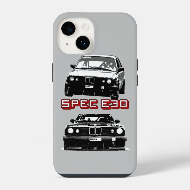 Coque iPhone Compétition Spec E30 (Verso)